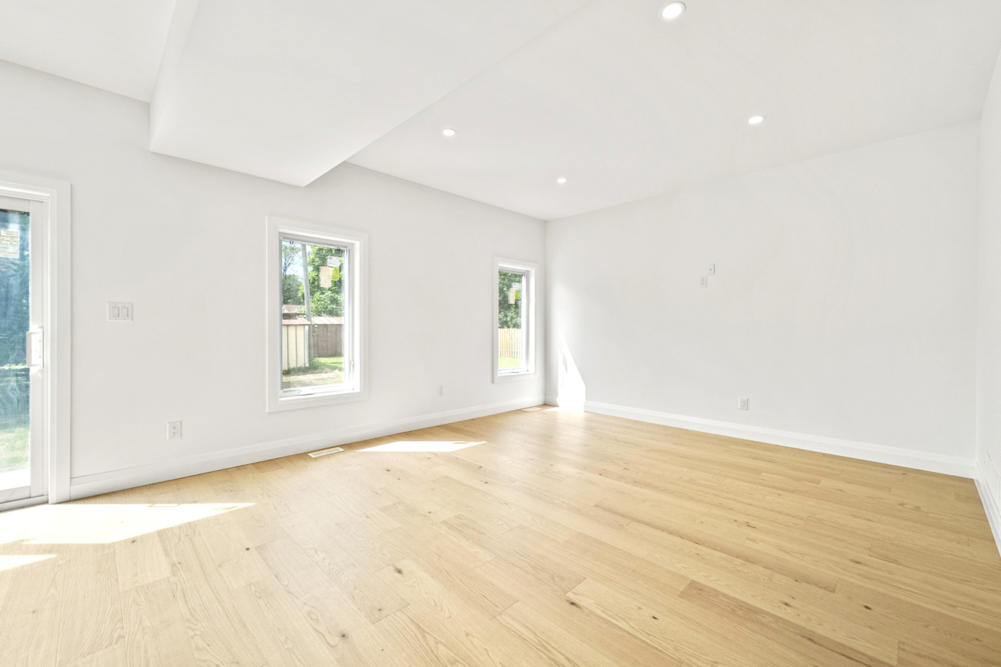 Western Hill main living room custom home